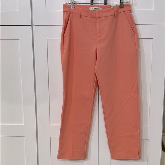 Liverpool Kelsey Knit Cropped Trouser - Sz 6/28 - NWT - Picture 3 of 11
